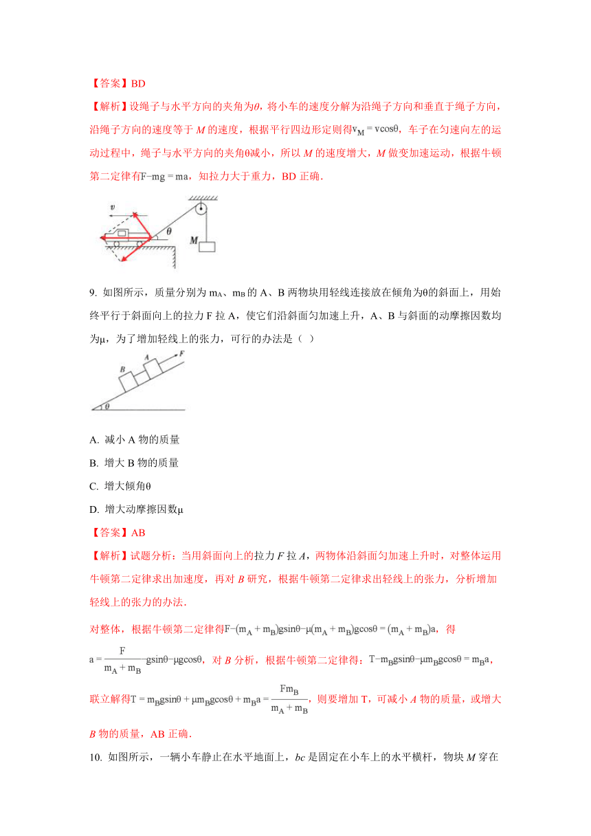 河北省唐山一中2017-2018学年高一上学期第二次月考（12月）物理试题含解析