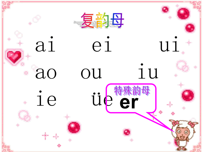 部编版一年级上册汉语拼音总复习