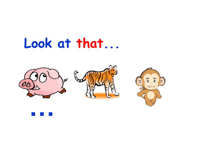 Unit 3 At the zoo PA Let’s learn 课件