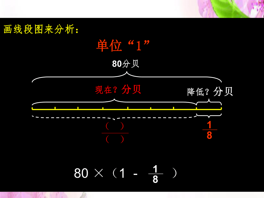 北京版数学六上分数乘法应用题课件