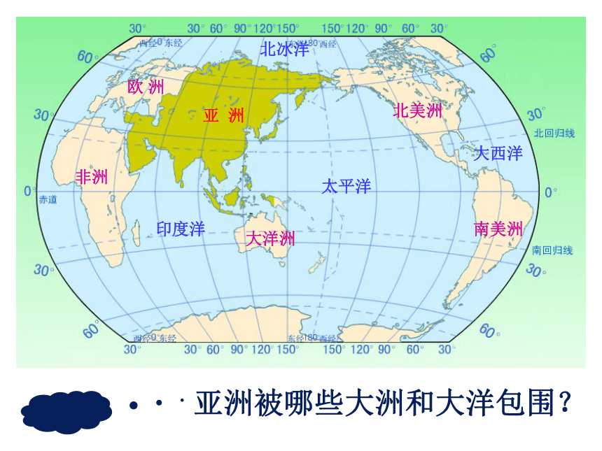 2017云南中考地理试题研究名师PPT亚洲 （共58张PPT）
