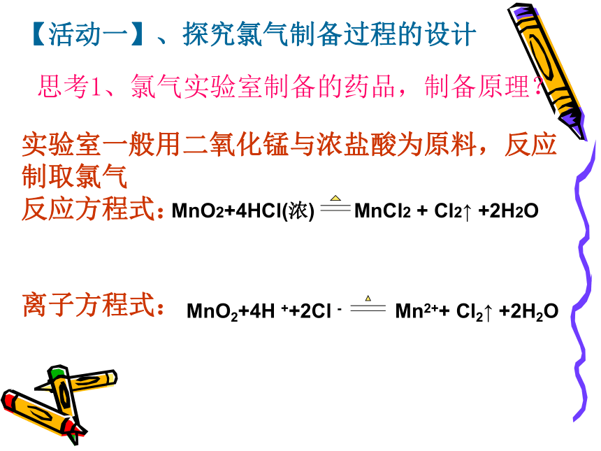 氯气实验室制备