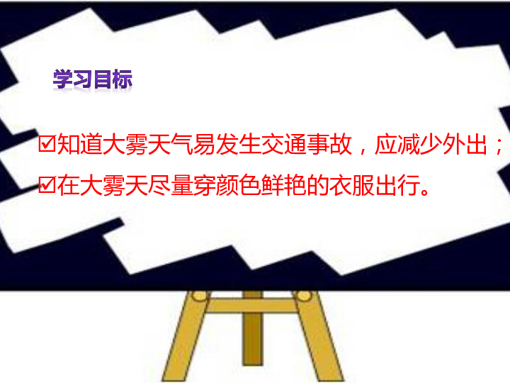 雾天安全出行主题班会课件（25张幻灯片）