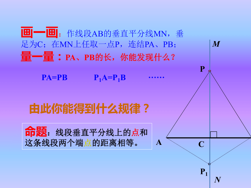 河北省平泉四海中学人教版八年级上册数学课件：13.1.2线段的垂直平分线的性质