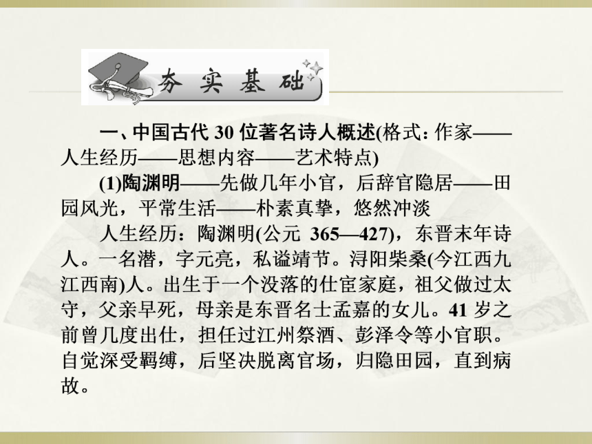 2016届高三语文人教版一轮复习课件：评价古诗词的思想内容和作者的观点态度（共96张PPT）