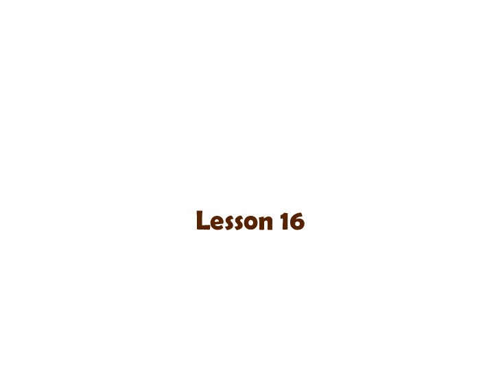 Unit 3 This is my father. Lesson 16 课件（26张PPT）