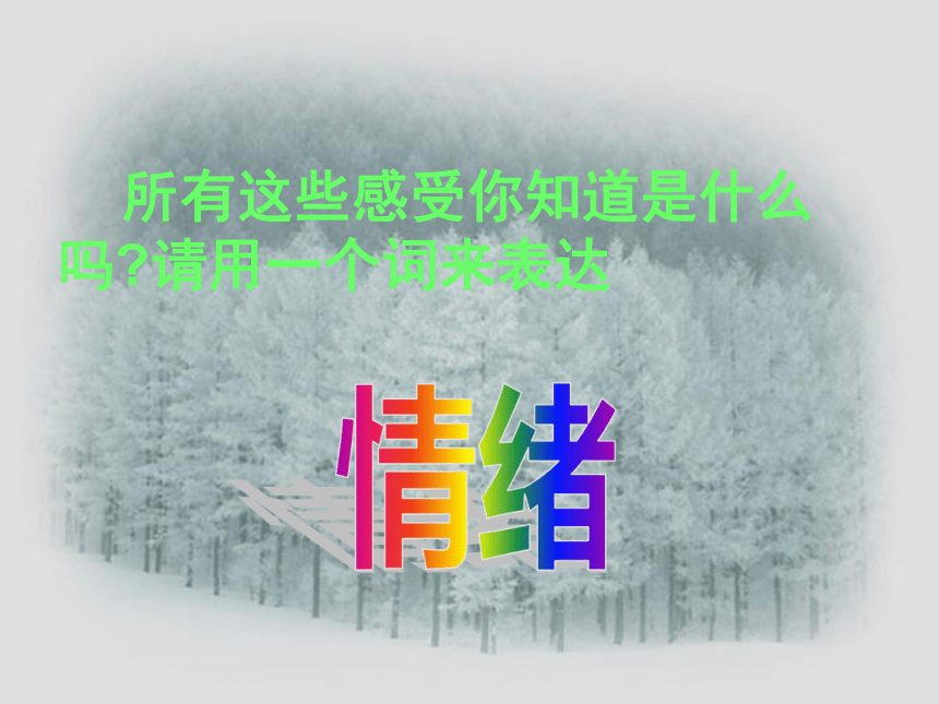 北师大版 心理健康教育三年级上册 第九课做情绪的主人 课件(22张PPT)