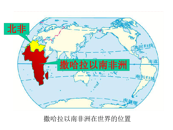 晋教地理七年级下册第9章3撒哈拉以南非洲（共33张PPT）