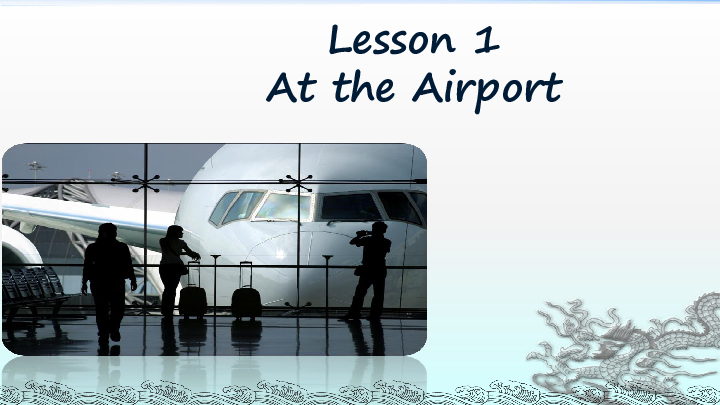 Unit 1 Li Ming Comes to Canada Lesson 1 At the Airport课件（43张ppt）