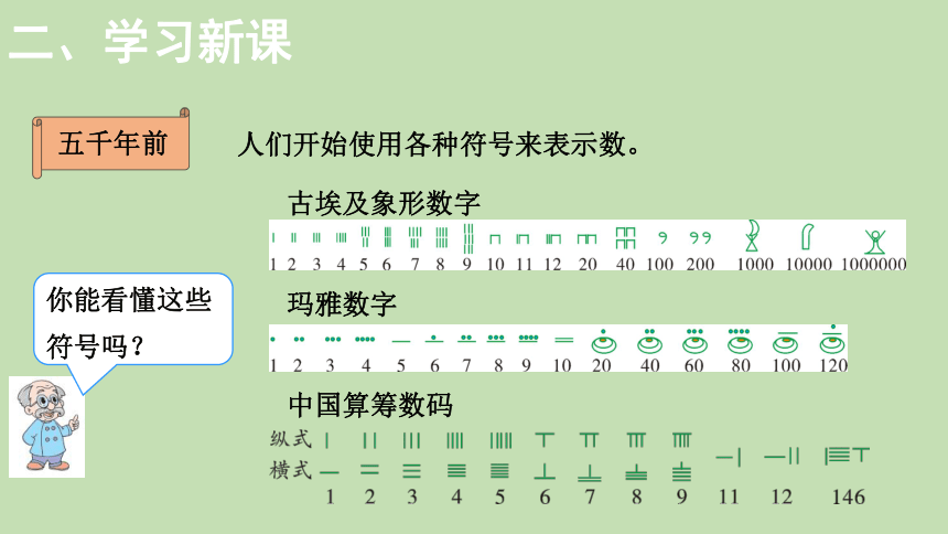 北師大版數學四年級上冊16從結繩計數說起課件16張ppt