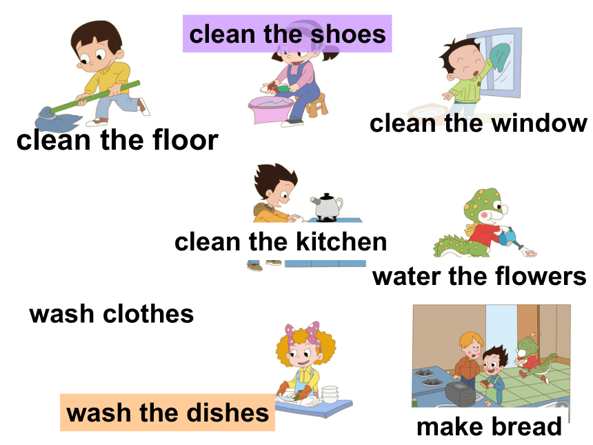 Lesson 1 Sometimes I do housework 课件