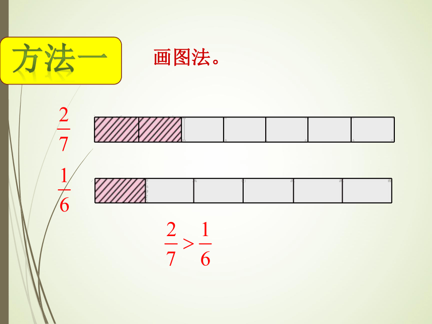 数学五年级上北师大版5.9分数的大小课件（25张）