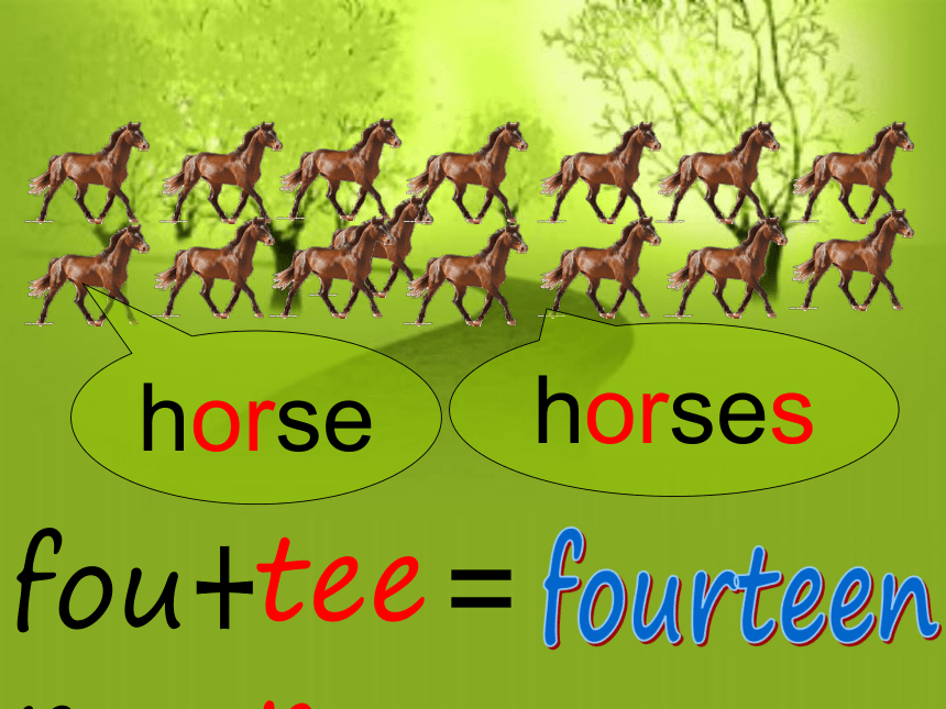 Unit 3《Numbers and Animals》（Part A）课件(共16张PPT)