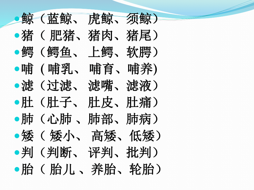 人教版（新课程标准） 五年级上册 第三组9 鲸 课件