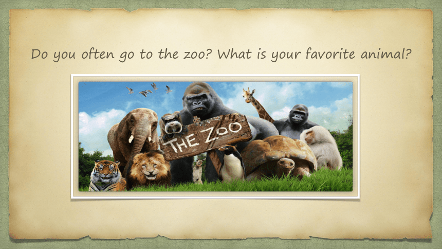 gotothezoo图片,thegoatsgo (共20张ppt)lesson33let'sgotothezoo!doyouoftengotothezoo?