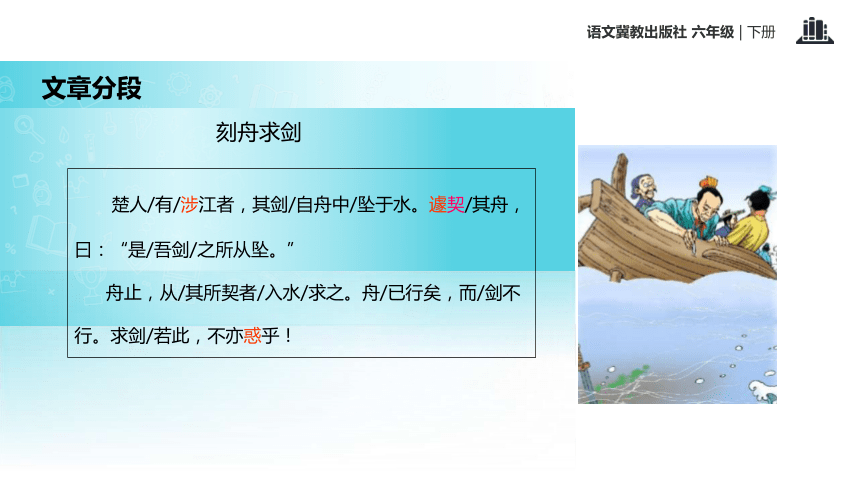 刻舟求剑课件 (共19张PPT)