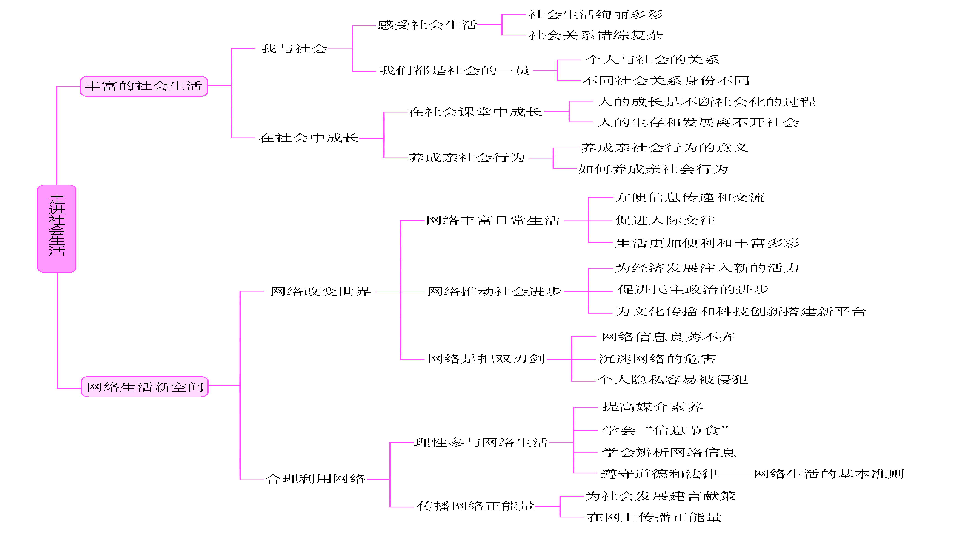 第一单元走进社会生活复习课件（48张PPT)