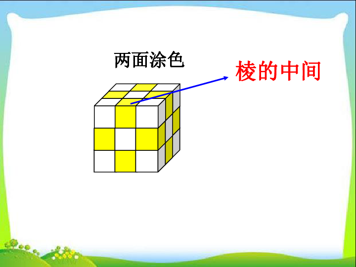 表面涂色的正方体 课件（19张ppt）