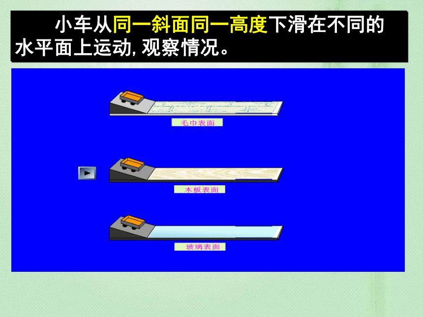 伽利略通过斜面实验得到推论:一切运动着的物体在没有受到阻力作用的