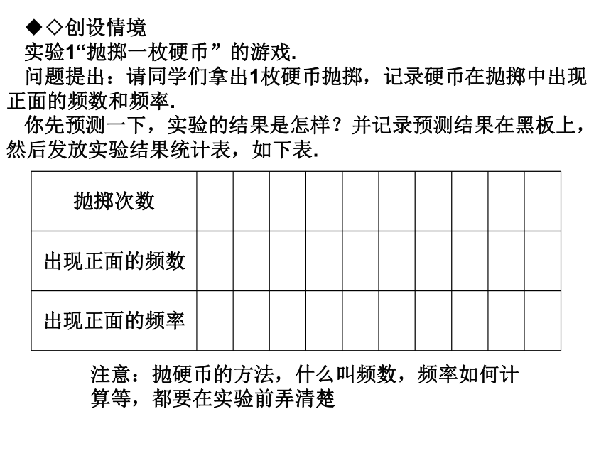 11.3 在反复实验中观察不确定现象（3课时）