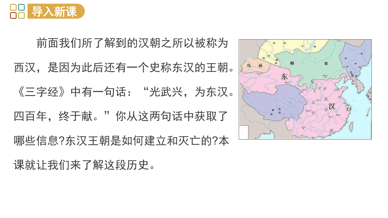 统编版七年级历史上册第13课 东汉的兴衰  课件（29张ppt）