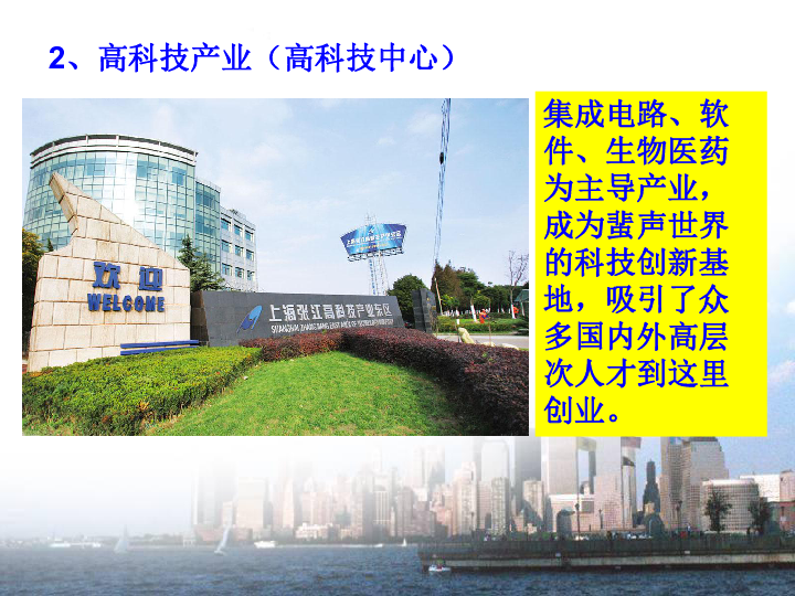 6.2.4我国的经济中心——上海 课件（15张PPT）