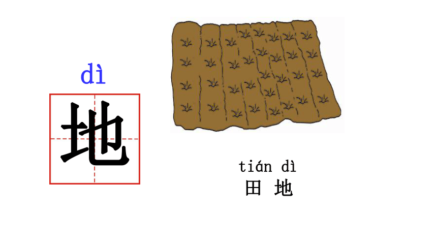 一年级上册语文优秀课件 识字一《天地人》人教部编版（23张）