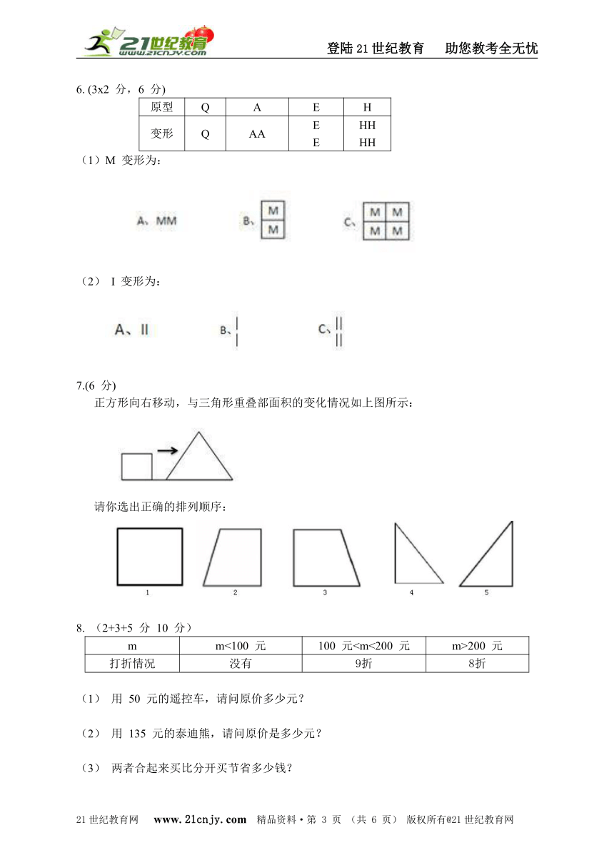 2012 年深圳外国语学校初一新生面试试题word版（含答案及解析）