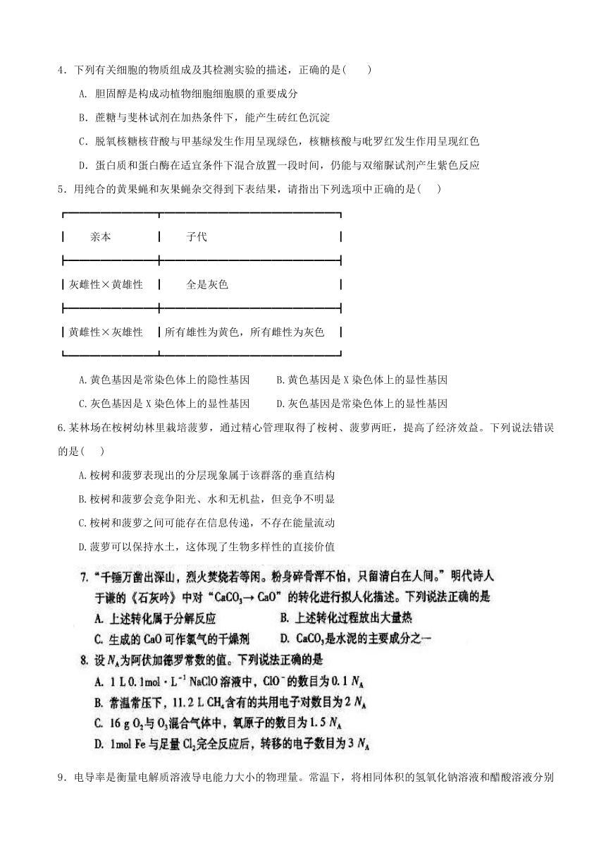 广西陆川县中学2017届高三下学期6月份理科综合收网试题 答案不全