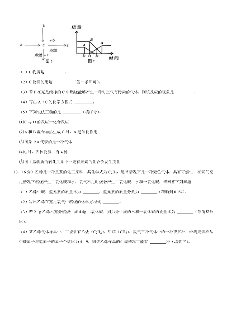 2021-2022学年湖北省武汉市江岸区九年级（上）期中化学试卷（word解析版）