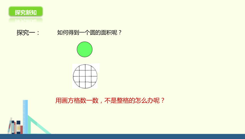 北师大版小学六年级数学上 5 圆的面积（一）  (共19张PPT)