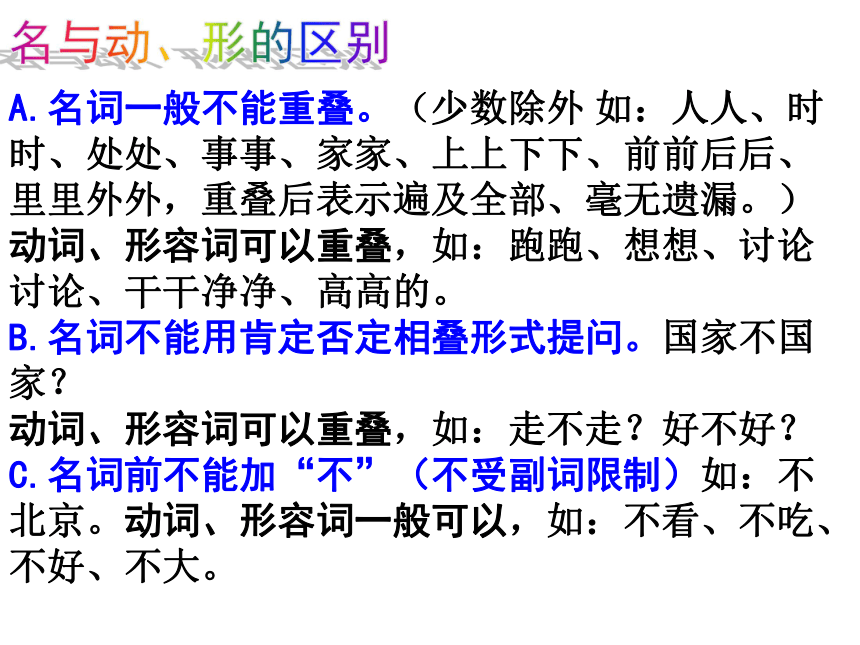 《语法知识—词性》课件(共34张PPT)