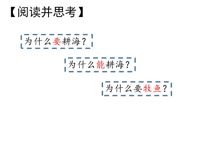 耕海牧鱼 课件（15张PPT）