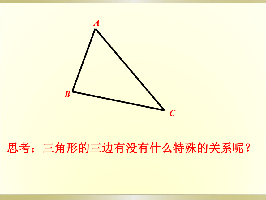 人教版八年级上册数学第11章11.1.1《三角形的边》课件