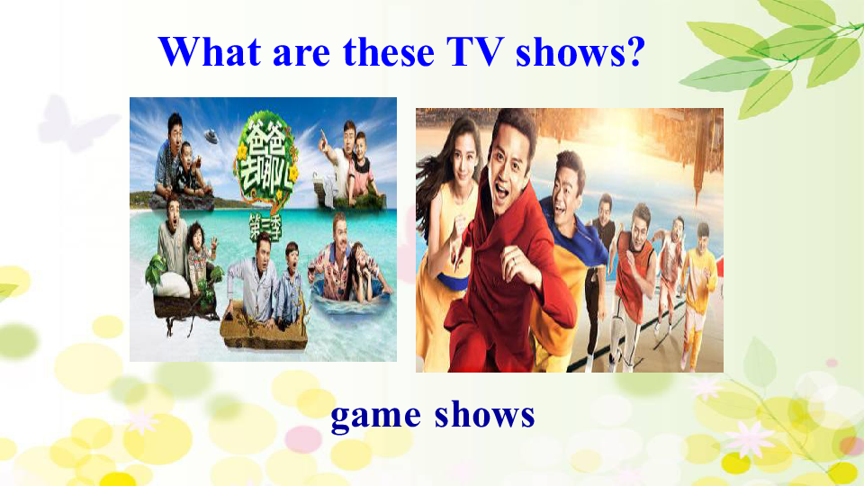 Unit 5 Do you want to watch a game show? Section A（1a-3c）公开课课件（63张PPT）