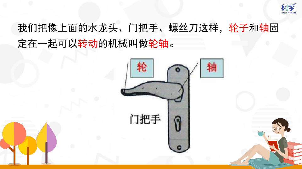 六年级上册科学课件20方便的手轮粤教版共15张ppt