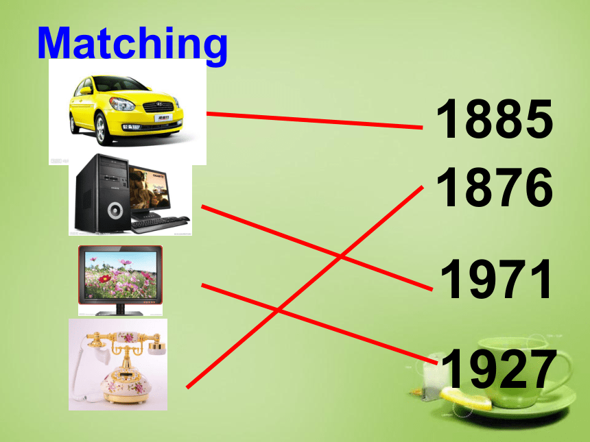 Unit 6 When was it invented? SectionA 1a-1c 课件(共29张PPT)