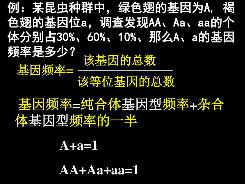 人教版高中生物必修二 课件7.2 现代生物进化理论的主要内容（共21张PPT）