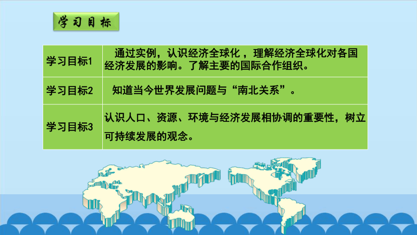 商务星球版地理七年级下册 第九章 全球化与不平衡发展 课件（共48张PPT）