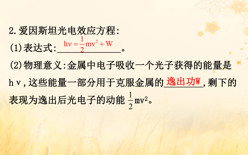 第四章波粒二象性4.1量子概念的诞生4.2光电效应与光的量子说:59张PPT