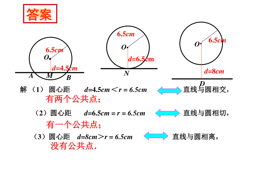24.2.2直线和圆的位置关系课件(共40张PPT)