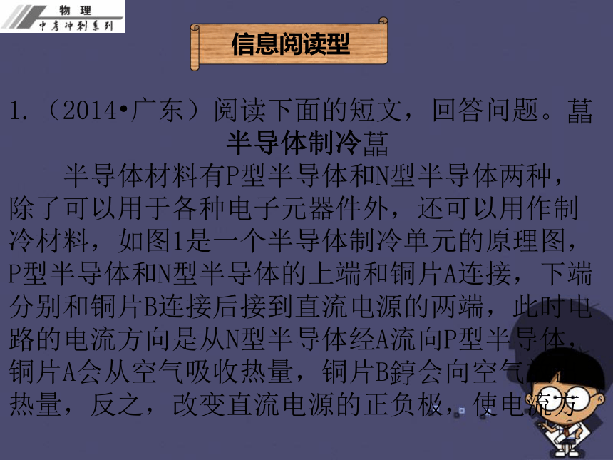 2016中考物理冲刺复习 专题四 综合能力题课件 新人教版29张