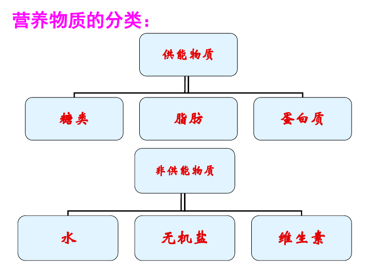 第二章第一節 食物中的營養物質(27張ppt)