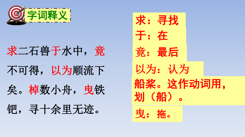 24《河中石兽》课件