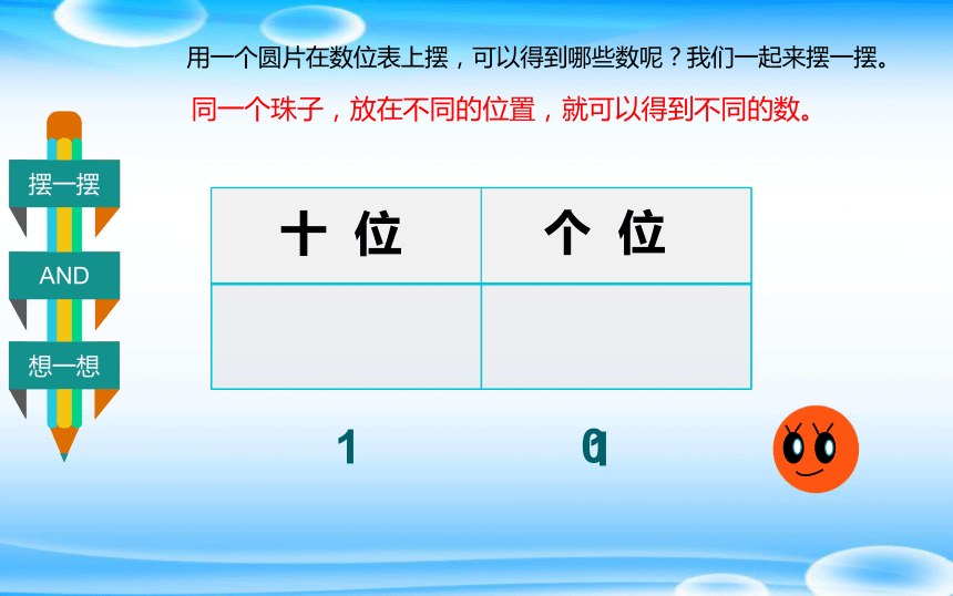 人教版数学一年级下册摆一摆想一想课件14张ppt