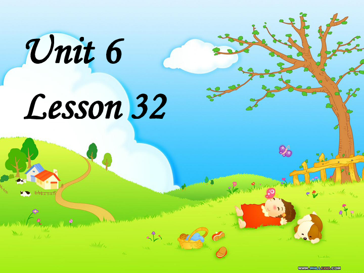 Unit6 We are watching the games.(Lesson32) 课件(共19张PPT）