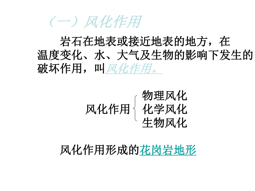 人教版高中地理选修1《3.3地表形态的变化》（21张ppt）