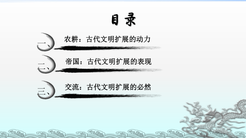 2020-2021学年统编版必修中外历史纲要下第2课 古代世界的帝国与文明的交流 课件（17张PPT）