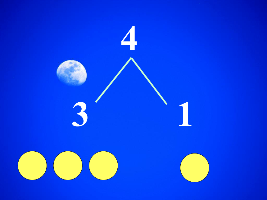 人教新课标数学一年级上册《4和5的组成》ppt课件