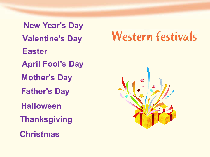 Module 4 Unit 11 Western festivals  课件（25张PPT）